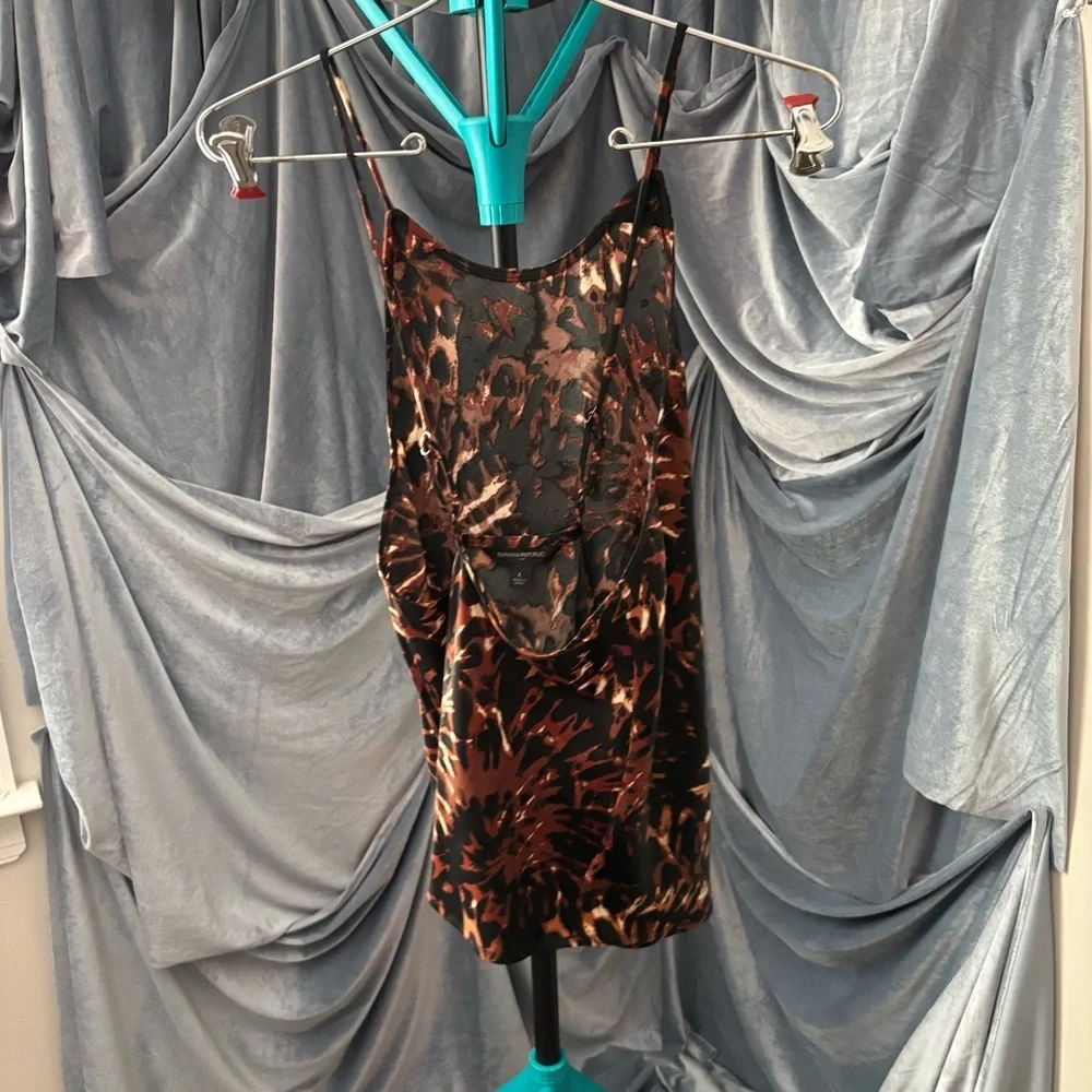 Banana Republic silk high neck top size large - Picture 2 of 7